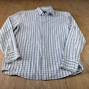 Aéropostale Slim Fit Button Up Shirt Mens M Plaid Long Sleeve Casual